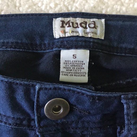 Jean jeggings with tuxedo black stripe - Picture 5 of 6